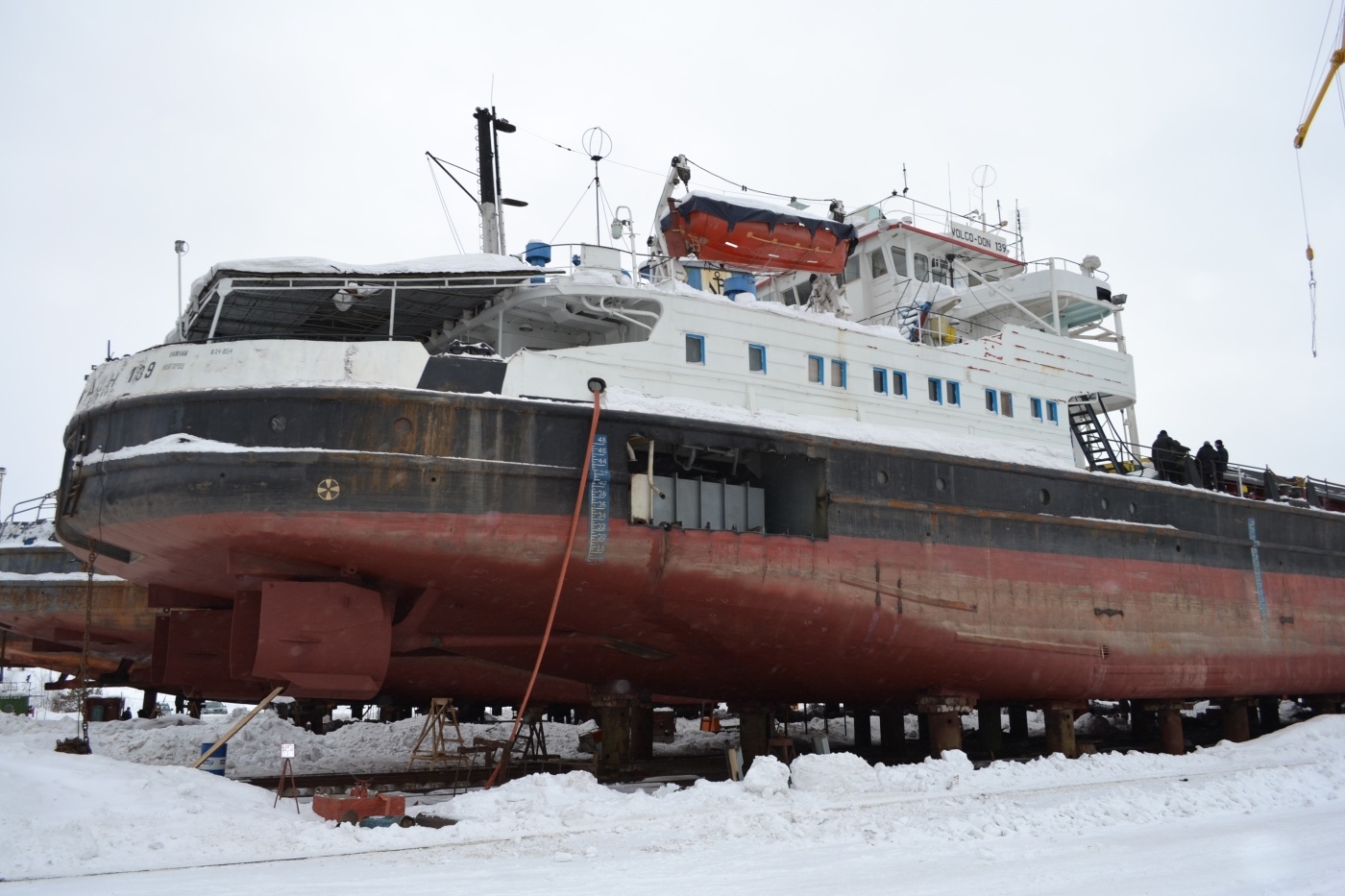 Волго-Дон 139. Vessel superstructures