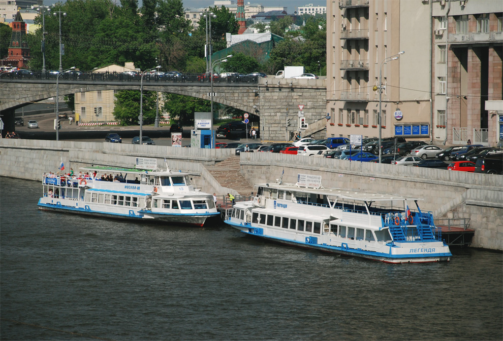 Москва-85, Легенда. Причалы и пристани