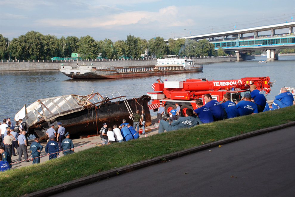 Ласточка, Ока-5. Река Москва, Происшествия