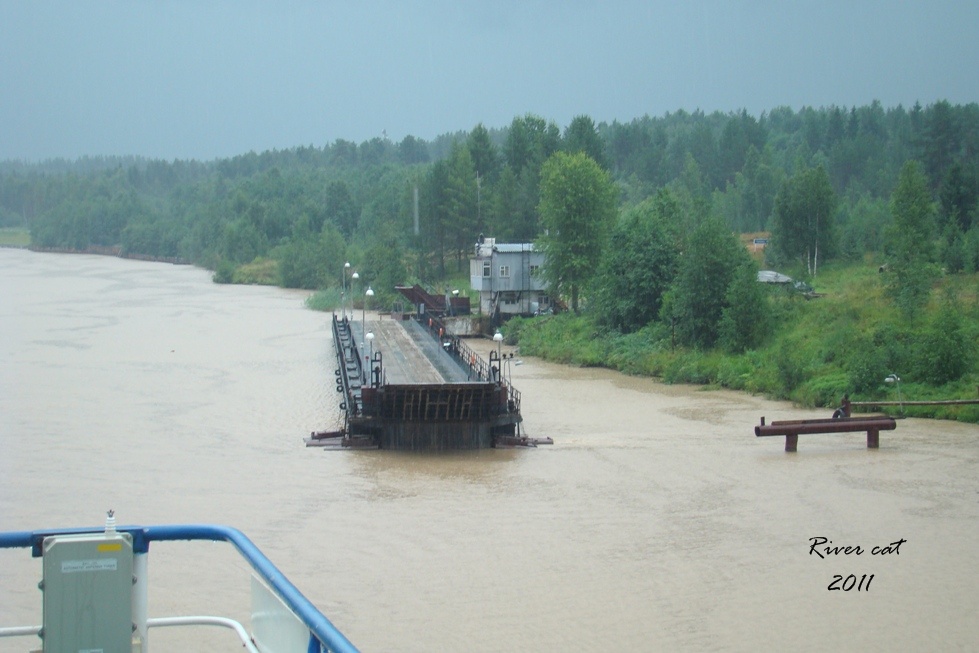 Понтон №1, Понтон №2. Волго-Балтийский водный путь