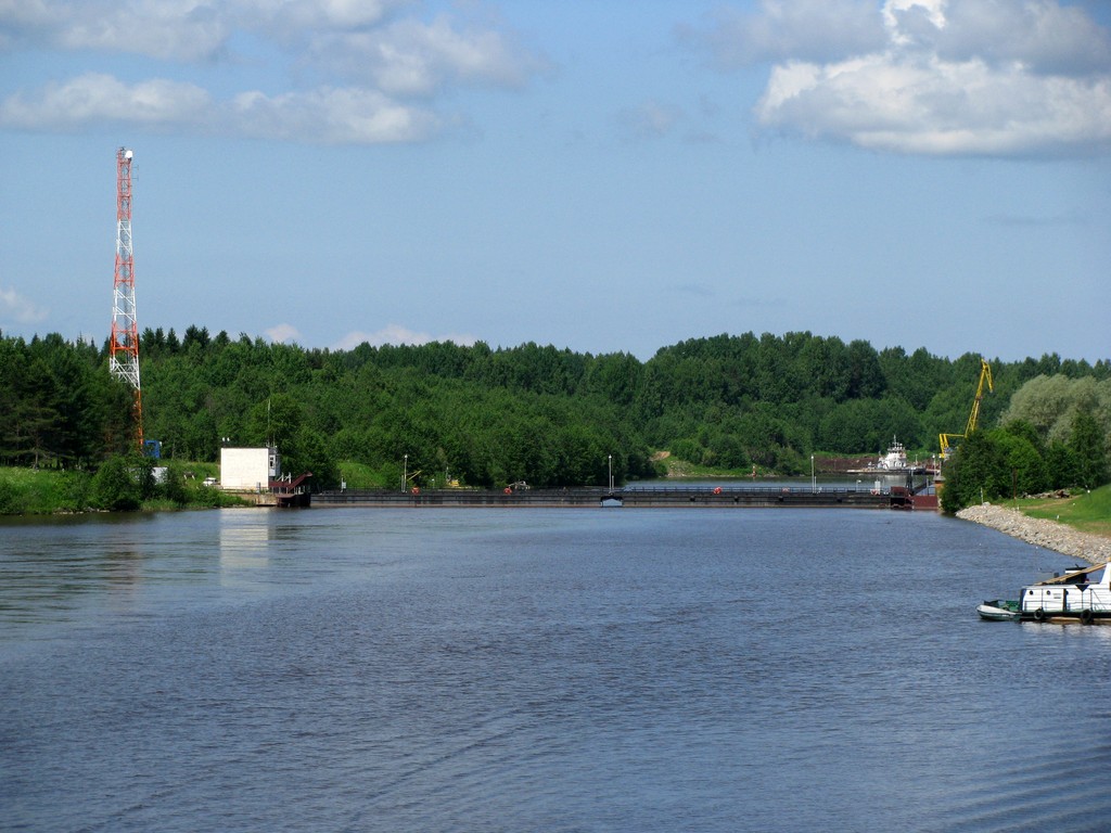 Понтон №1, Понтон №2. Волго-Балтийский водный путь