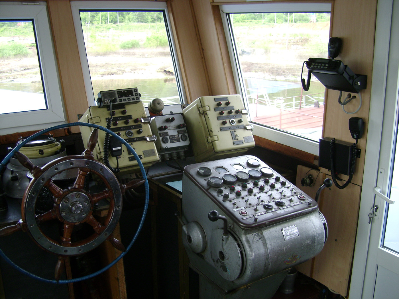 Пётр Андрианов. Wheelhouses, Control panels