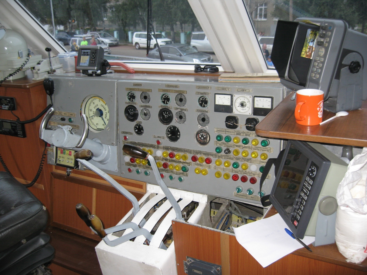 Баргузин-3. Wheelhouses, Control panels