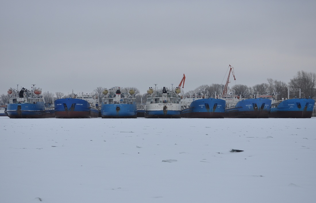 Волгонефть-267, Капитан Зимин, Волгонефть-131, Волгонефть-262, Волгонефть-130, Волгонефть-135, Волгонефть-251