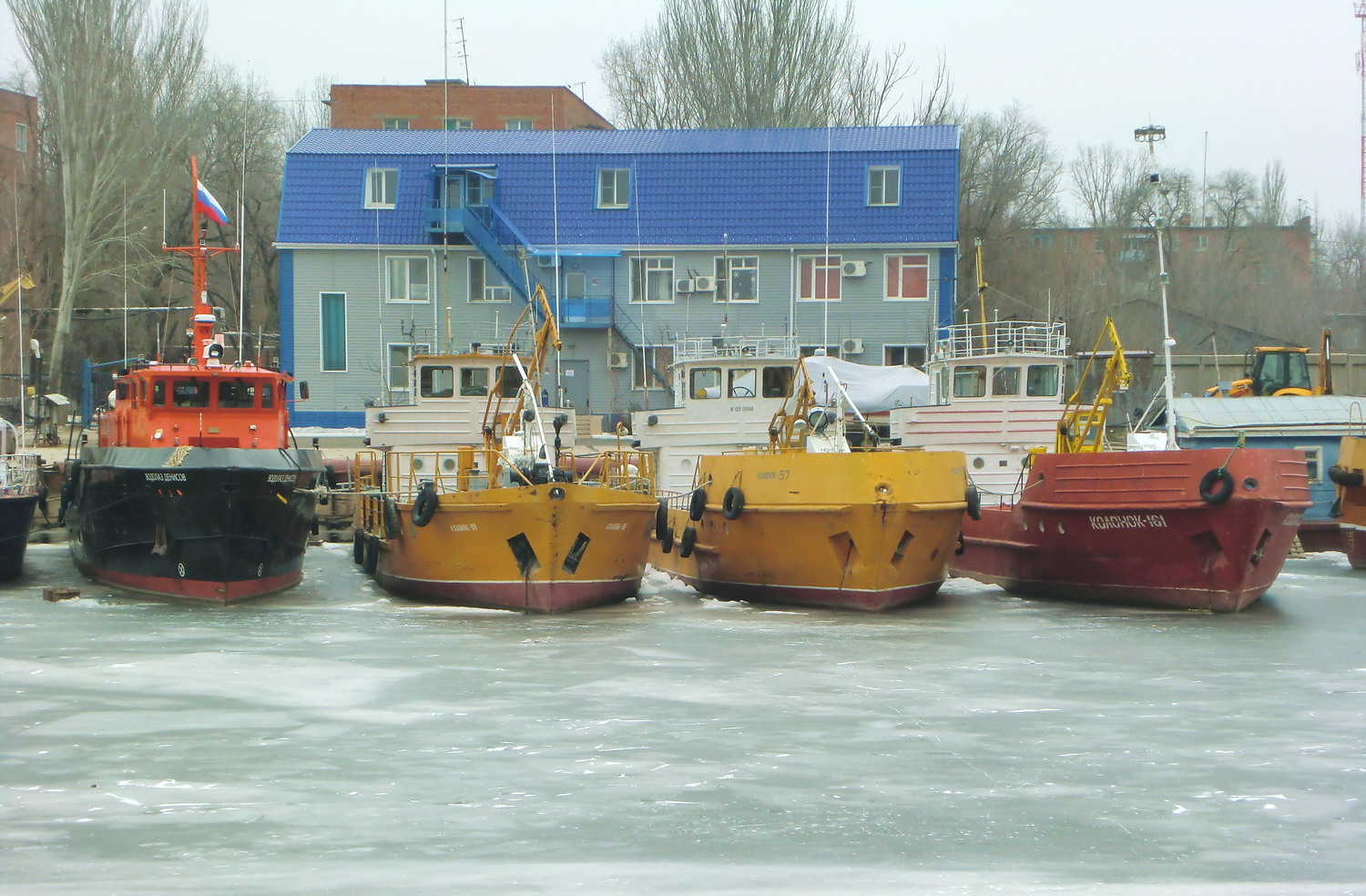 Водолаз Денисов, Колонок-99, Колонок-57, Колонок-161