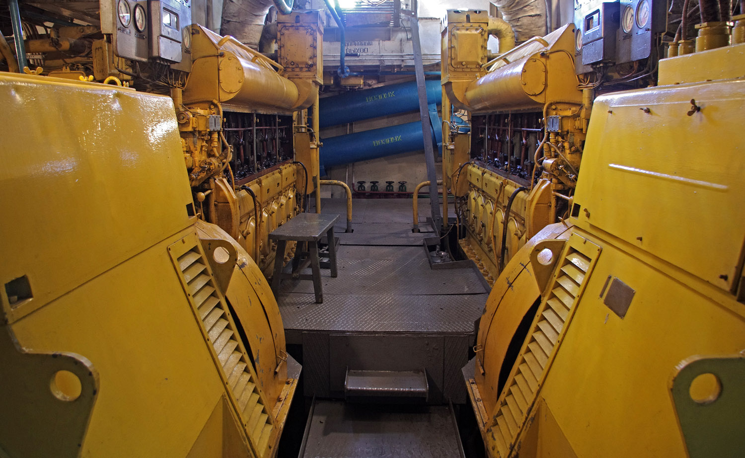 Волжский-514. Engine Rooms