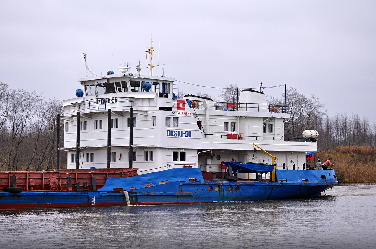 Окский-56. Vessel superstructures