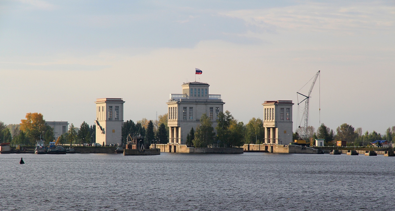 Городецкий гидроузел (шлюзы №№ 13/14 и 15/16)