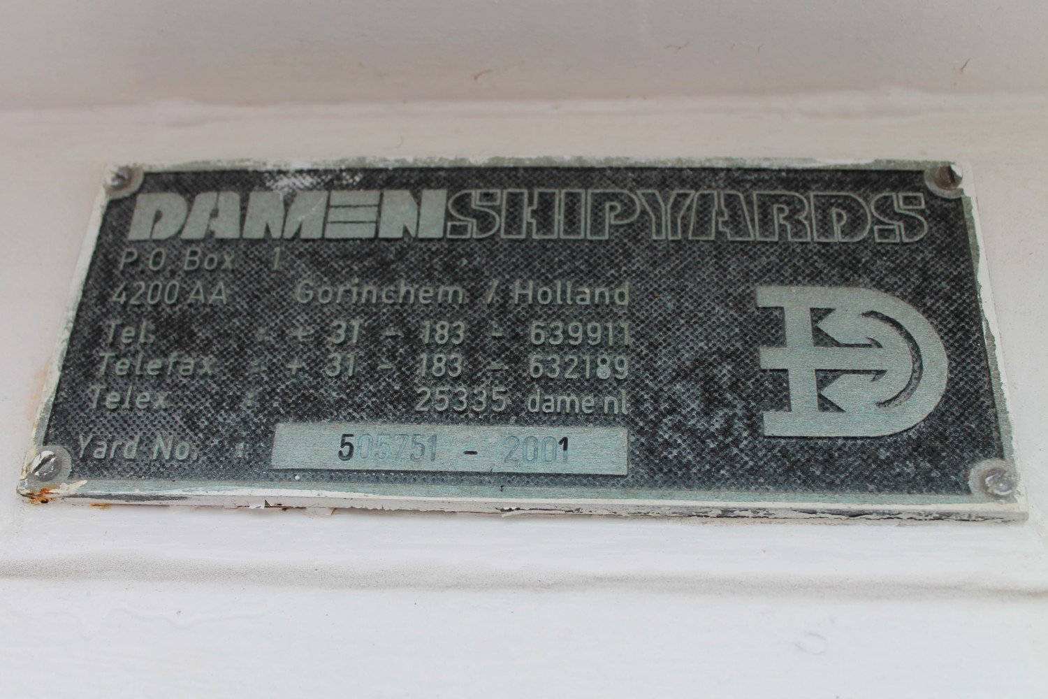 Тамань 1. Shipbuilder's Makers Plates