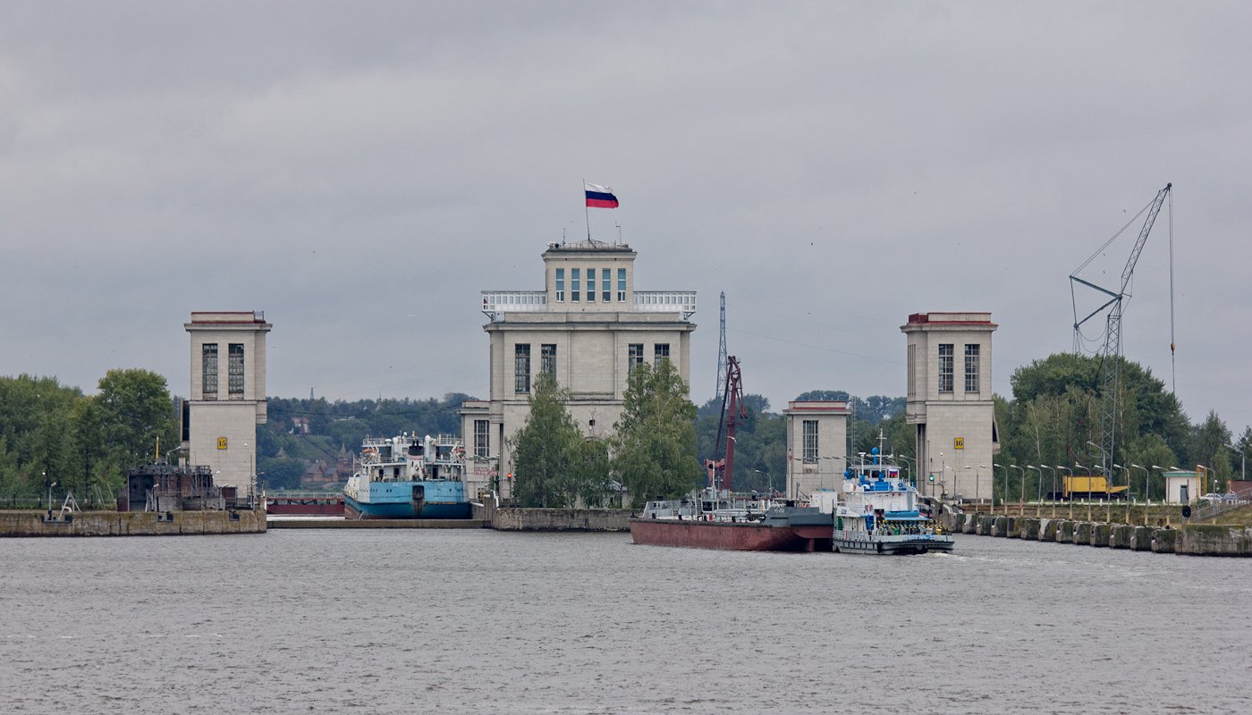 Городецкий гидроузел (шлюзы №№ 13/14 и 15/16)