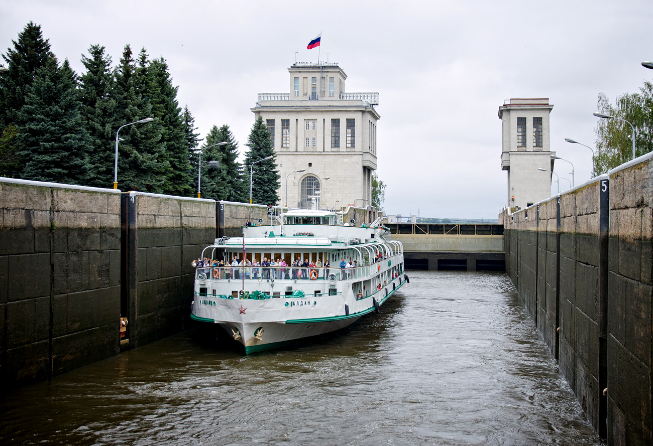 Алдан. Городецкий гидроузел (шлюзы №№ 13/14 и 15/16)