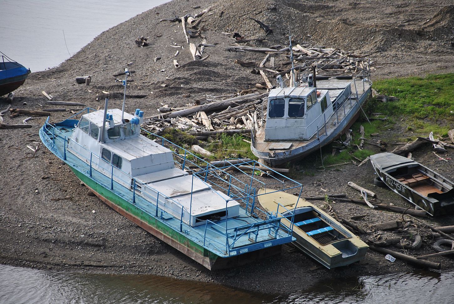 Неопознанное судно - проект КС-100Д, КС-100Д1, КС-100Д2. Russia - Kama Basin