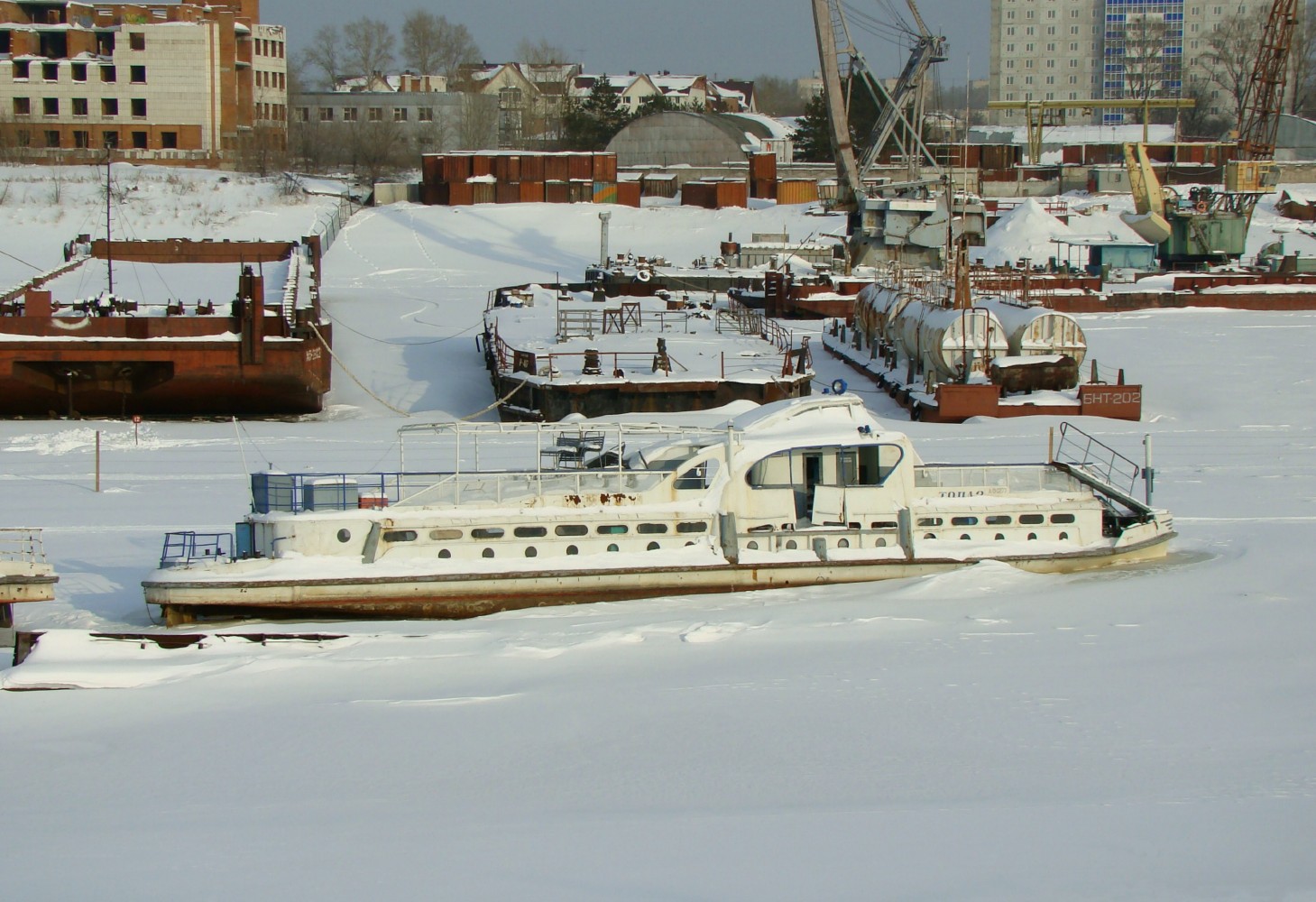 МП-2802, Дебаркадер-417, БНТ-202, Топаз