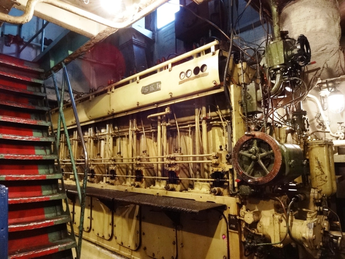 Дунайский-22. Engine Rooms