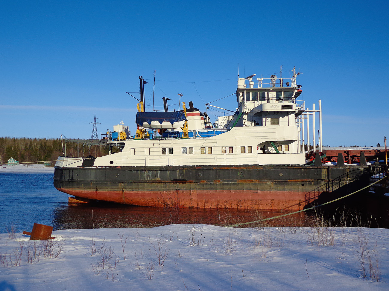 Волго-Дон 117. Vessel superstructures