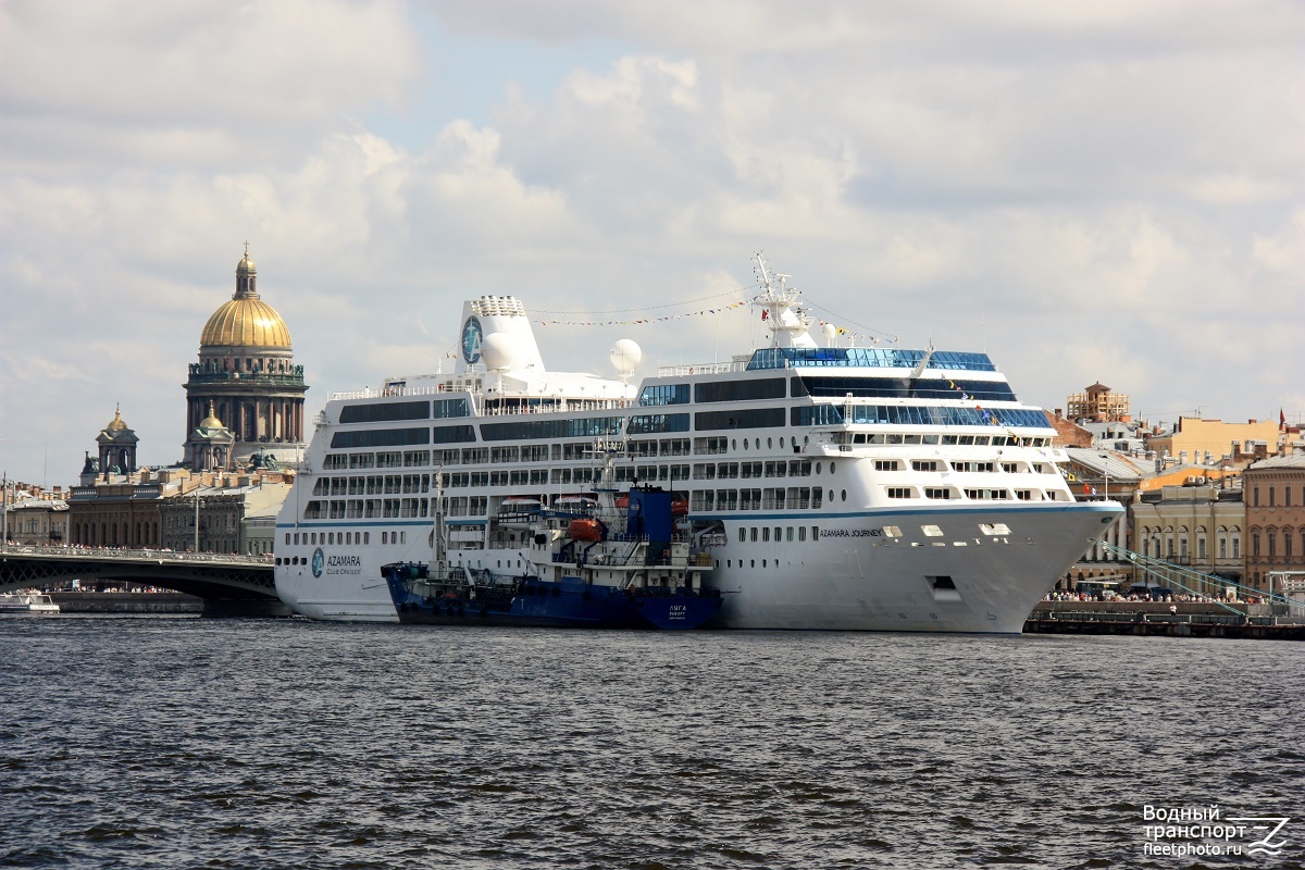 Azamara Journey, Луга