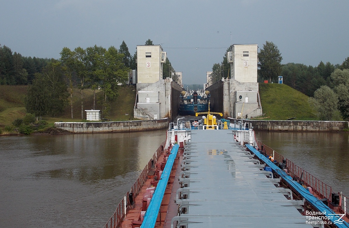 Шлюз №3 ВБК, View from wheelhouses and bridge wings