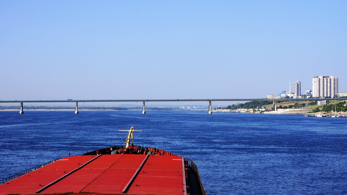 Петр Стрелков. View from wheelhouses and bridge wings