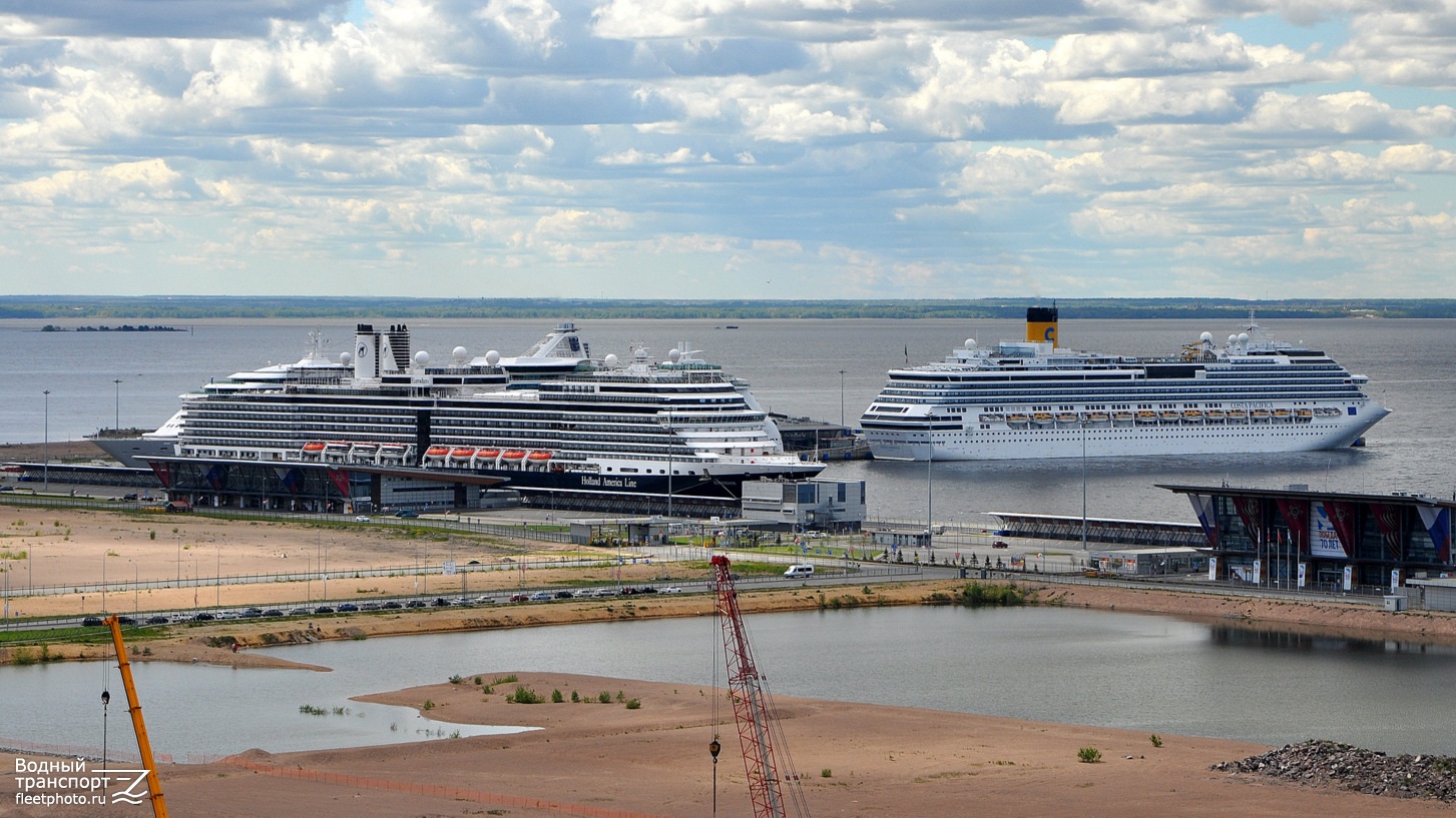 Eurodam, Costa Pacifica