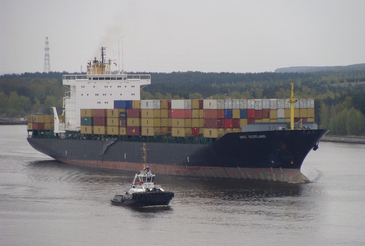 MSC Scotland, Smit Dane