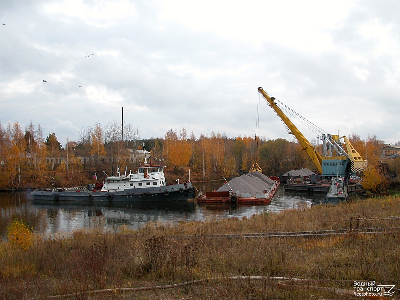 Поток, КПЛ-306, 1034, Баржа-3361