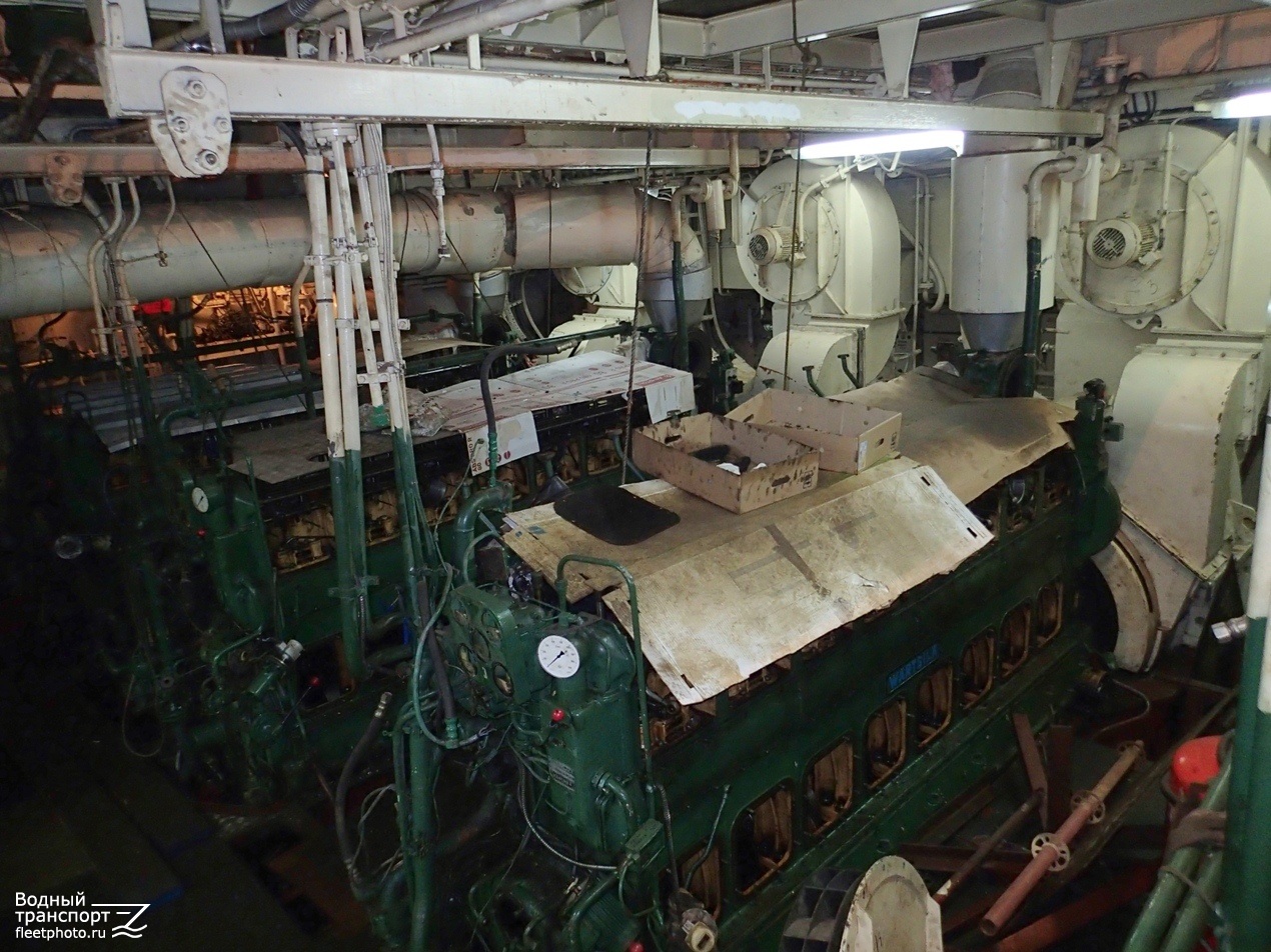 Академик Андреев. Engine Rooms