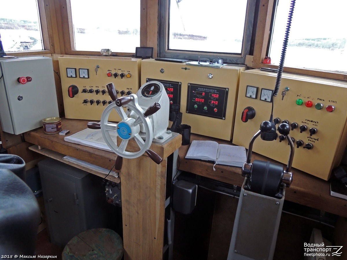 Январь. Wheelhouses, Control panels