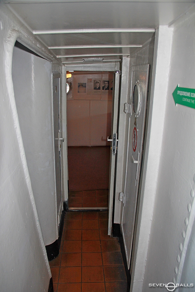 СРТ-129. Internal compartments