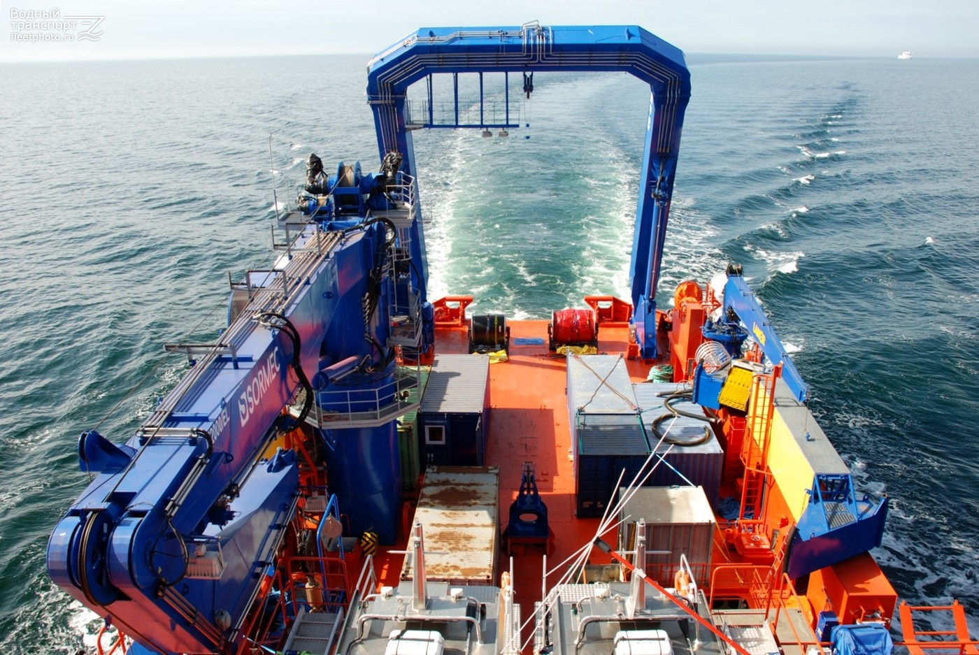 Nordic Wismar 217. View from wheelhouses and bridge wings