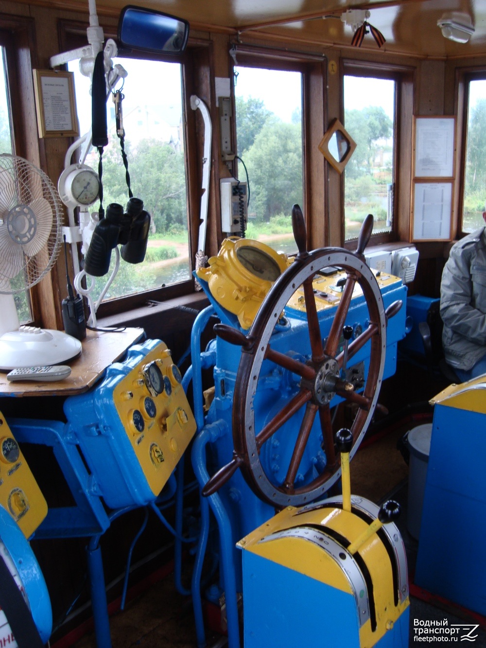 СП-14. Wheelhouses, Control panels