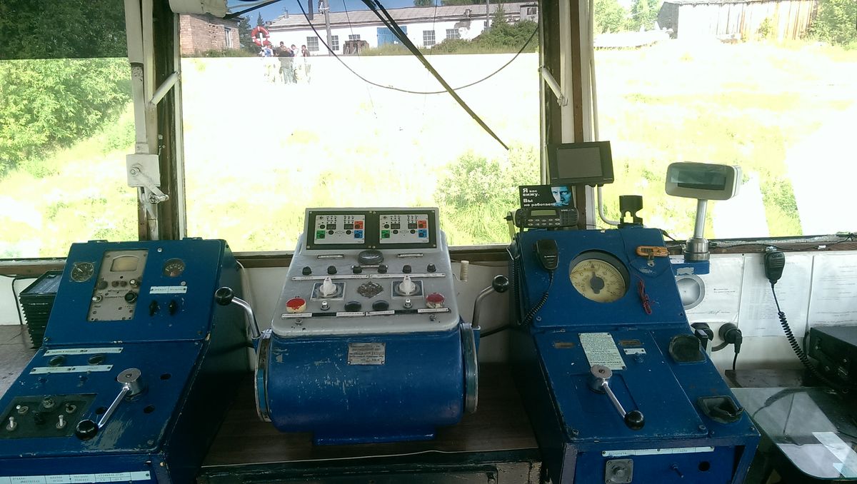 Водоём. Wheelhouses, Control panels