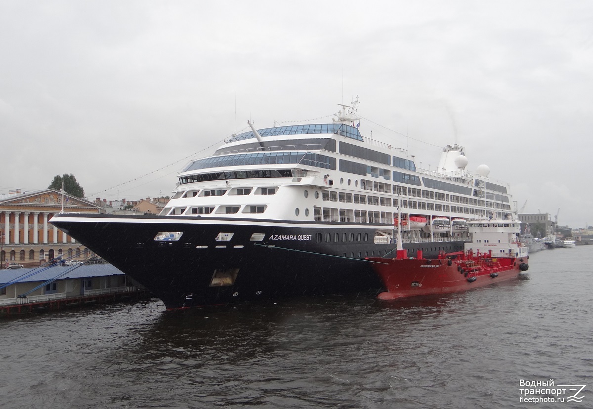 Azamara Quest, Газпромнефть Ист