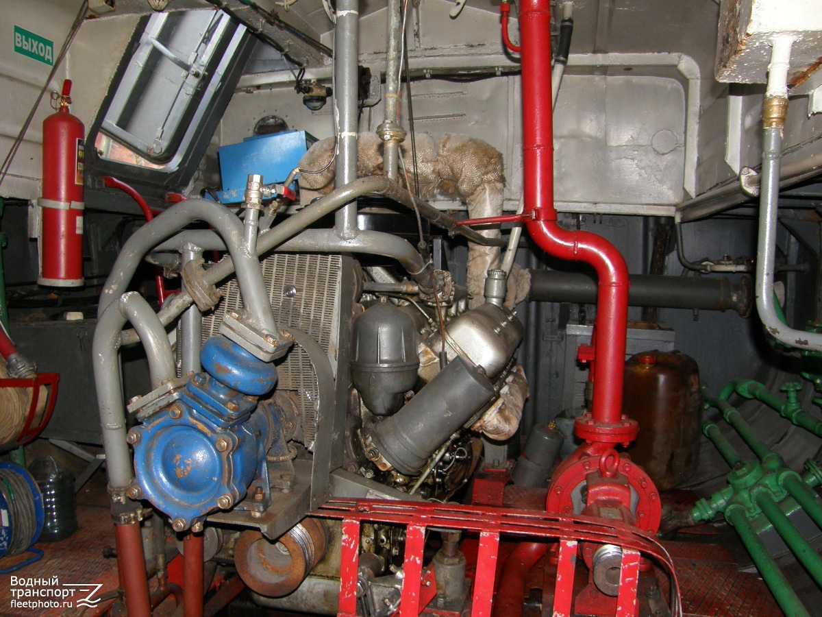 БТ-190. Engine Rooms