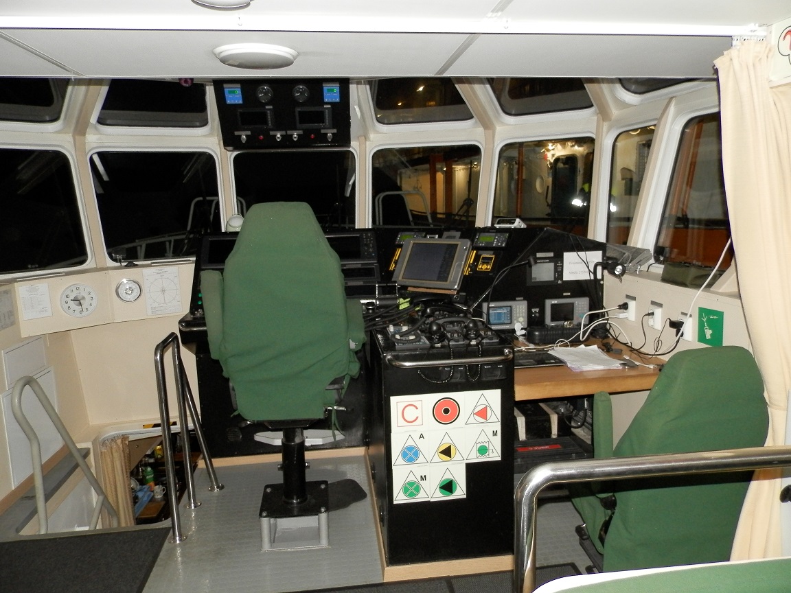 Лоцман Баскаков. Wheelhouses, Control panels