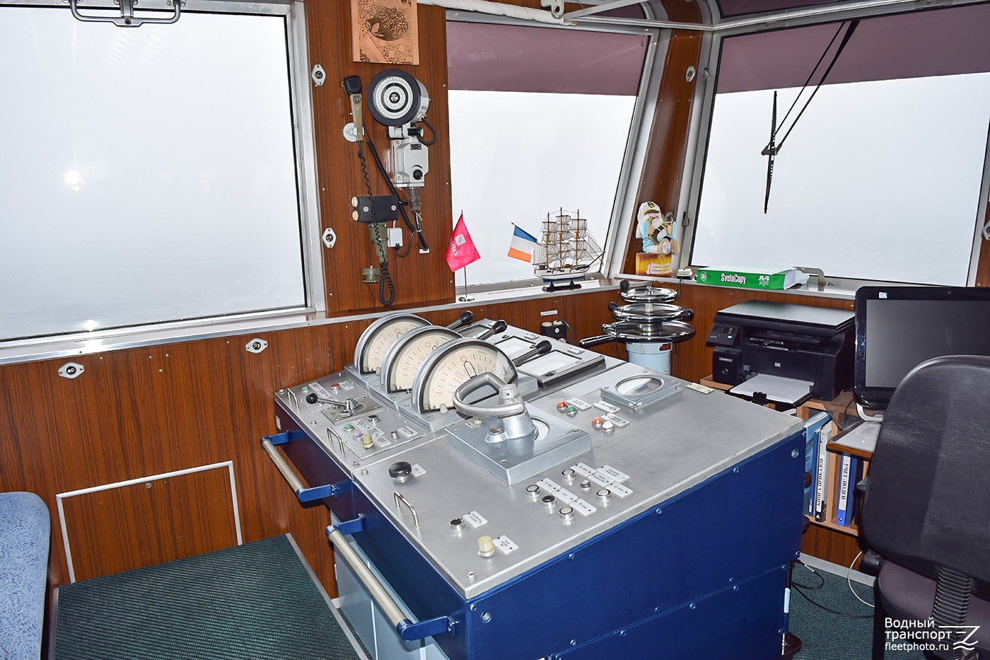 Леонид Соболев. Wheelhouses, Control panels