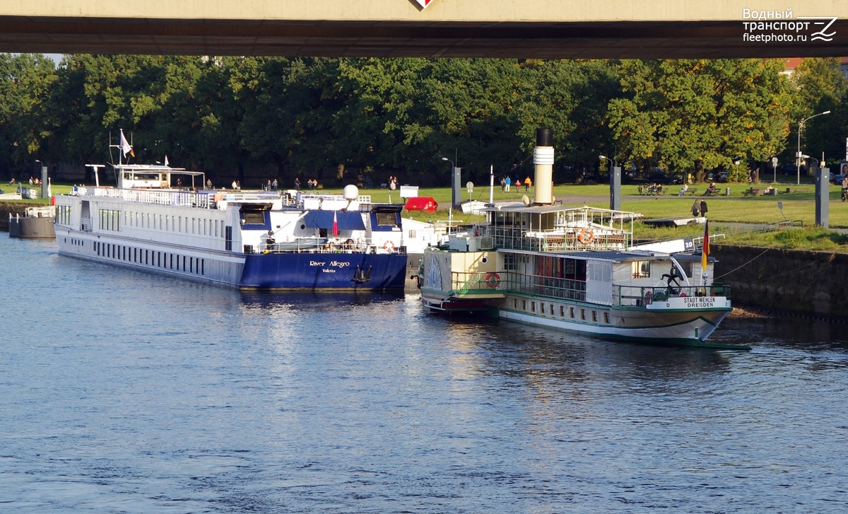 River Allegro, Stadt Wehlen