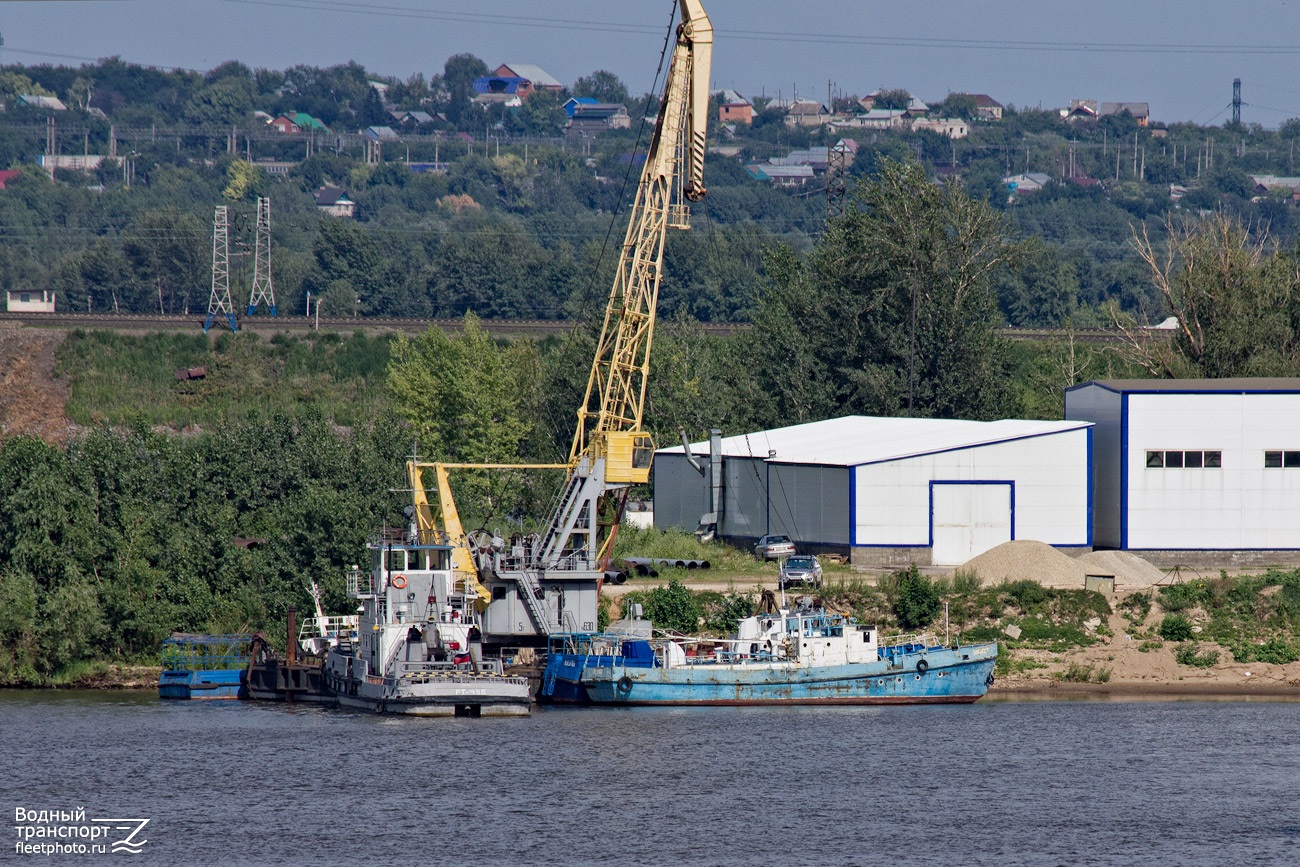 РТ-456, Плавкран-630, Эколог. Russia - Volga Basin