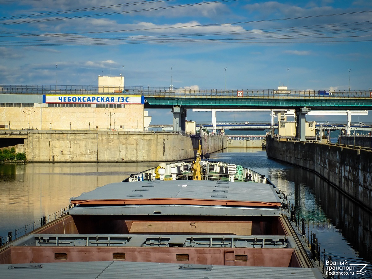 Волго-Дон 193. Чебоксарский гидроузел (шлюз № 17/18), View from wheelhouses and bridge wings