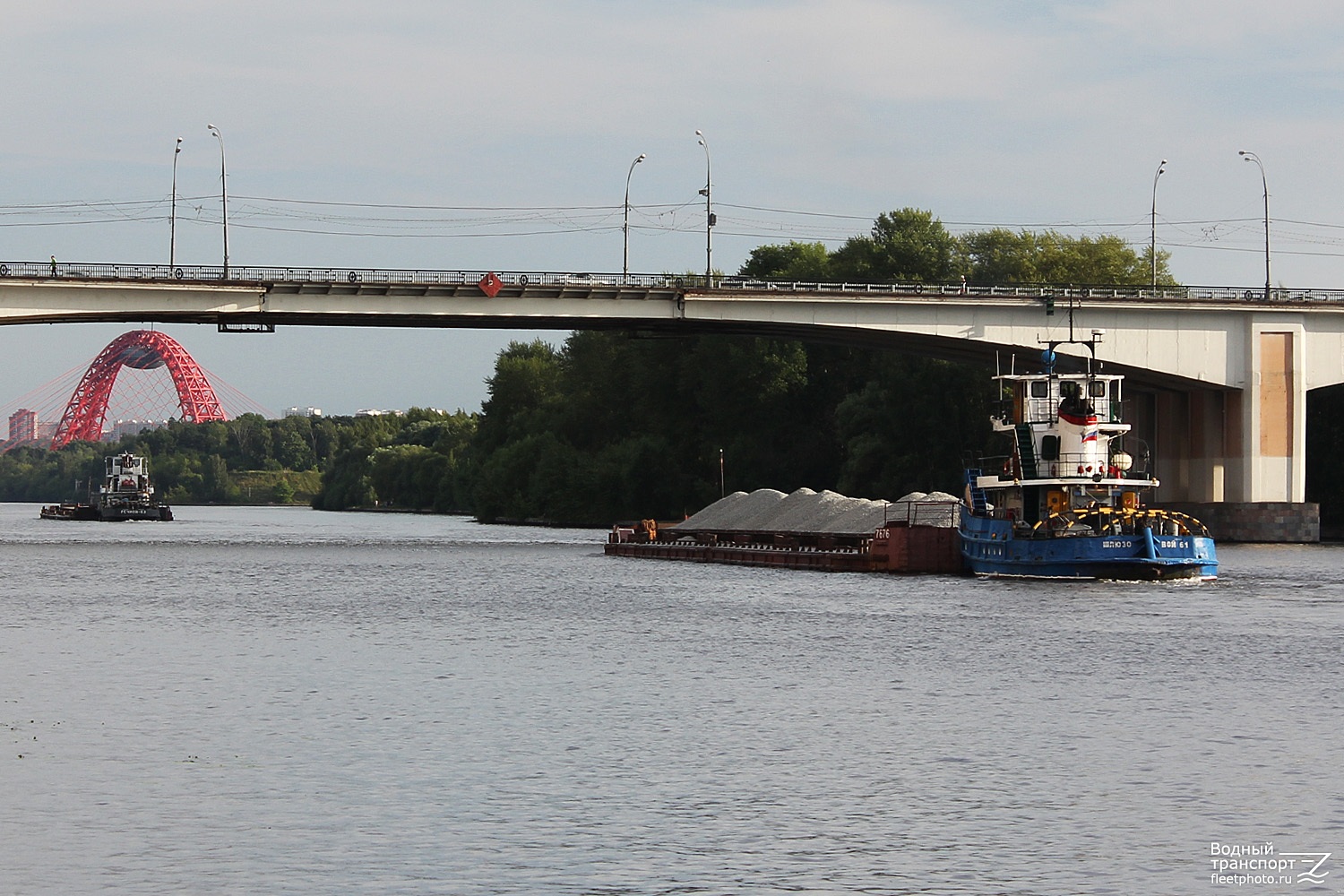 7676, Шлюзовой-61. Moskva River