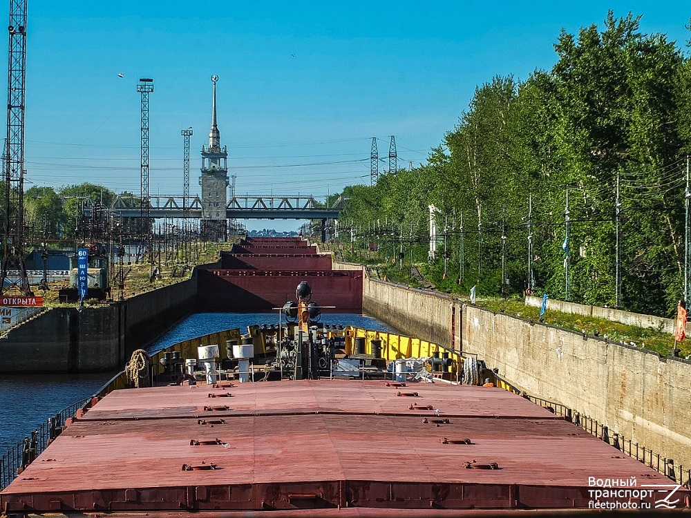 Волго-Дон 103. Камский гидроузел, View from wheelhouses and bridge wings