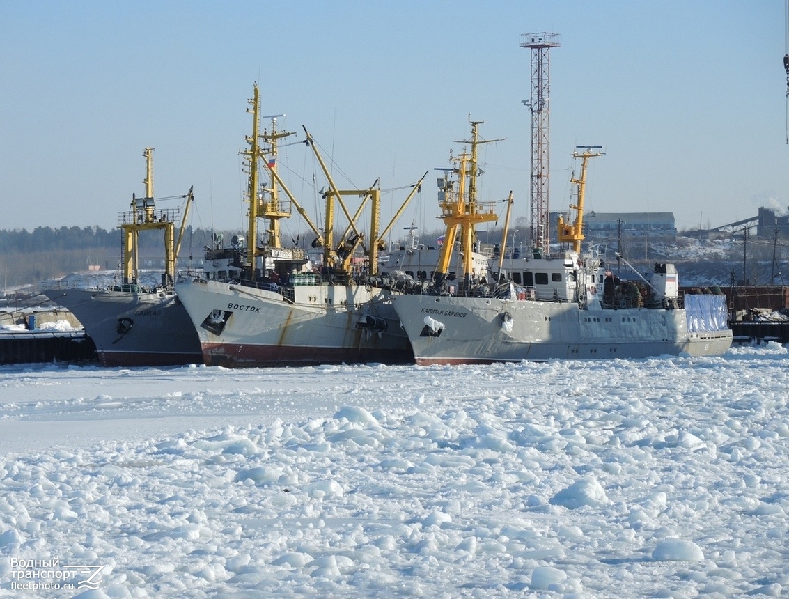 Капитан Баринов, Восток, Байкал