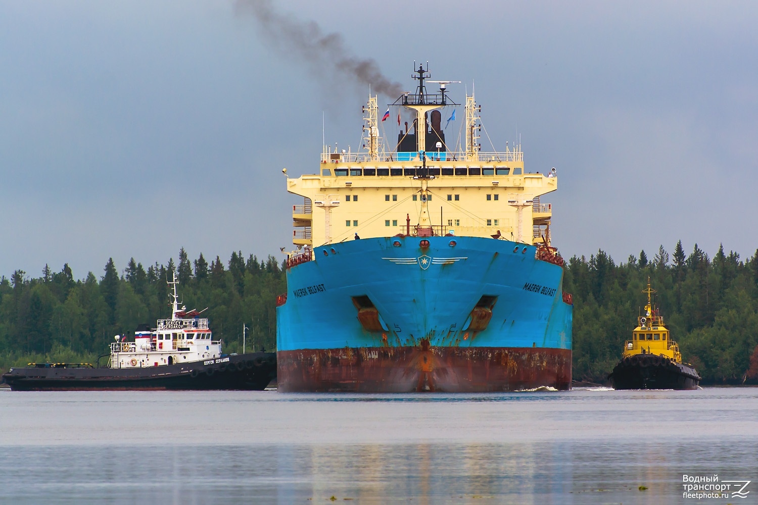 Сергей Сердаков, Maersk Belfast, Мурман