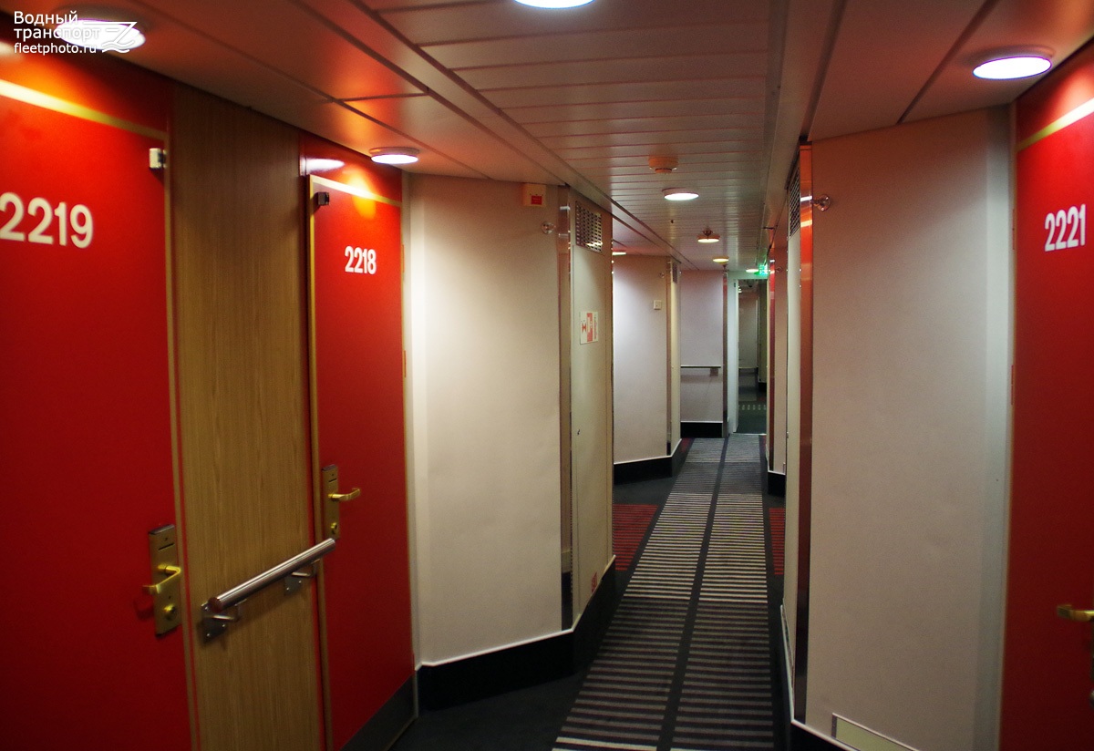 Silja Europa. Passenger Areas