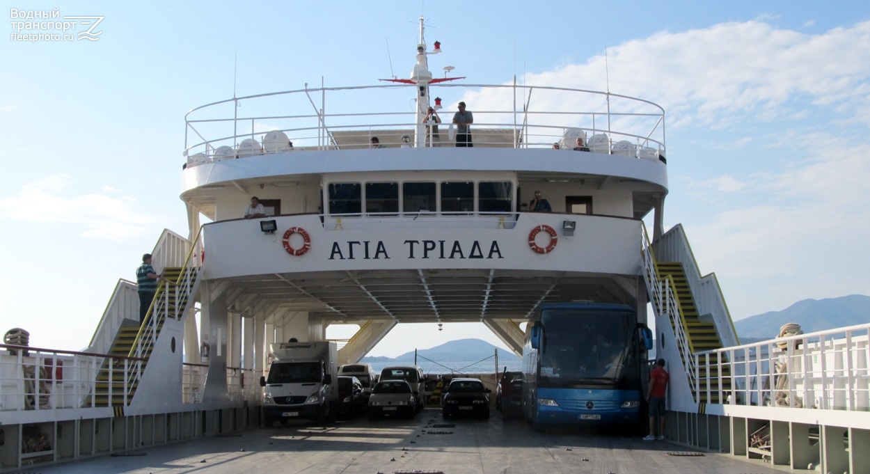 Agia Triada. On-board photos