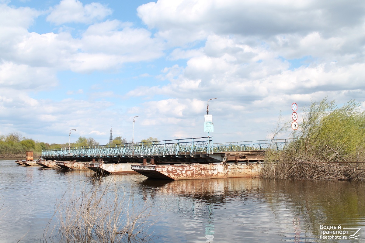 Понтонный мост Гороховец