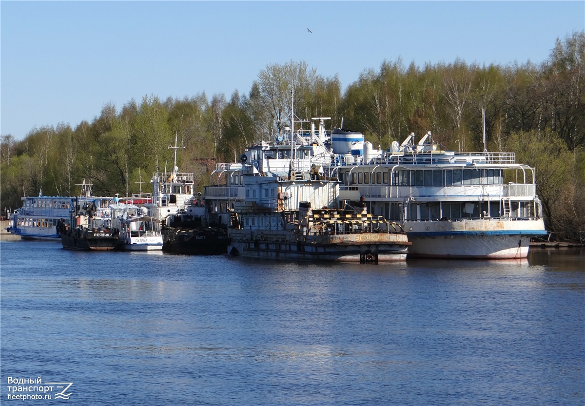 Речник-1, Патрульный-5, Быстрица, Урал-6, Фёдор Абрамов