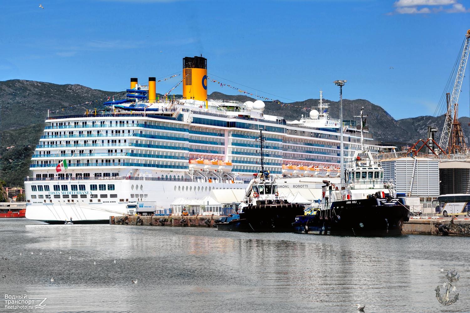 Costa Mediterranea, Palmaria, Anna Noli