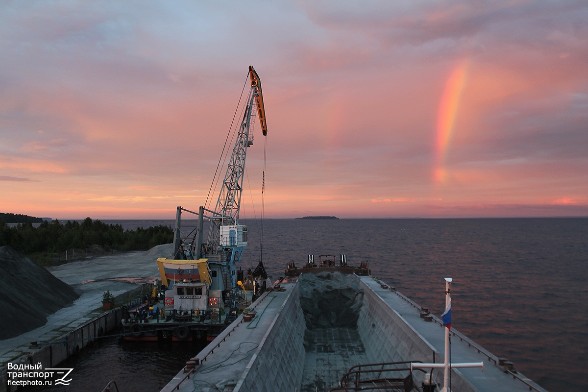 ДТС-4, 7675. View from wheelhouses and bridge wings