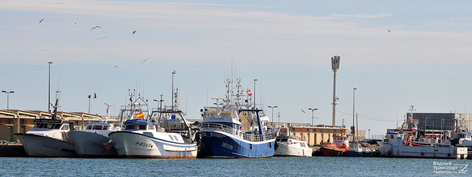 Guillo Perez, Estela Nova, LS-AM-8, Golfo Artabro, Rafael El Mila