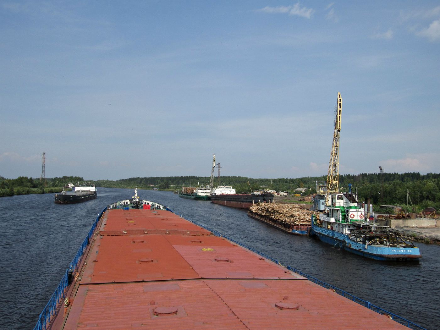 Ейск, Волго-Дон 225, Акбузат, Осипенко, Речной-90. View from wheelhouses and bridge wings